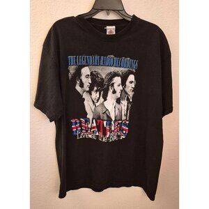 Beatles Live At The BBC Embroidered 100% Cotton T Shirt Size XL*